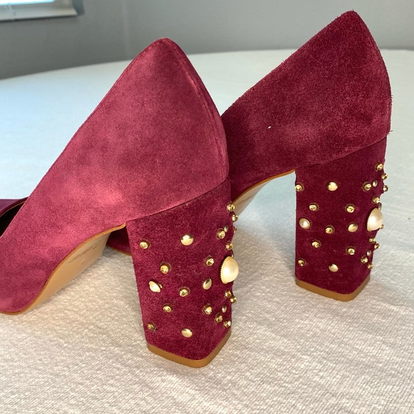 EUC Bettye Fuller brand jeweled platform heels - Picture 2 of 13